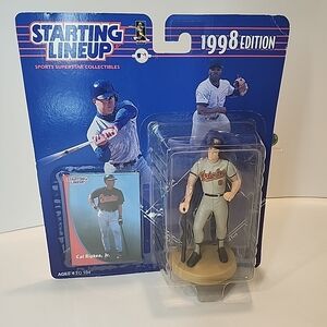 Starting Lineup 1998 Cal Ripken Jr. Action Figure - Blue Packaging